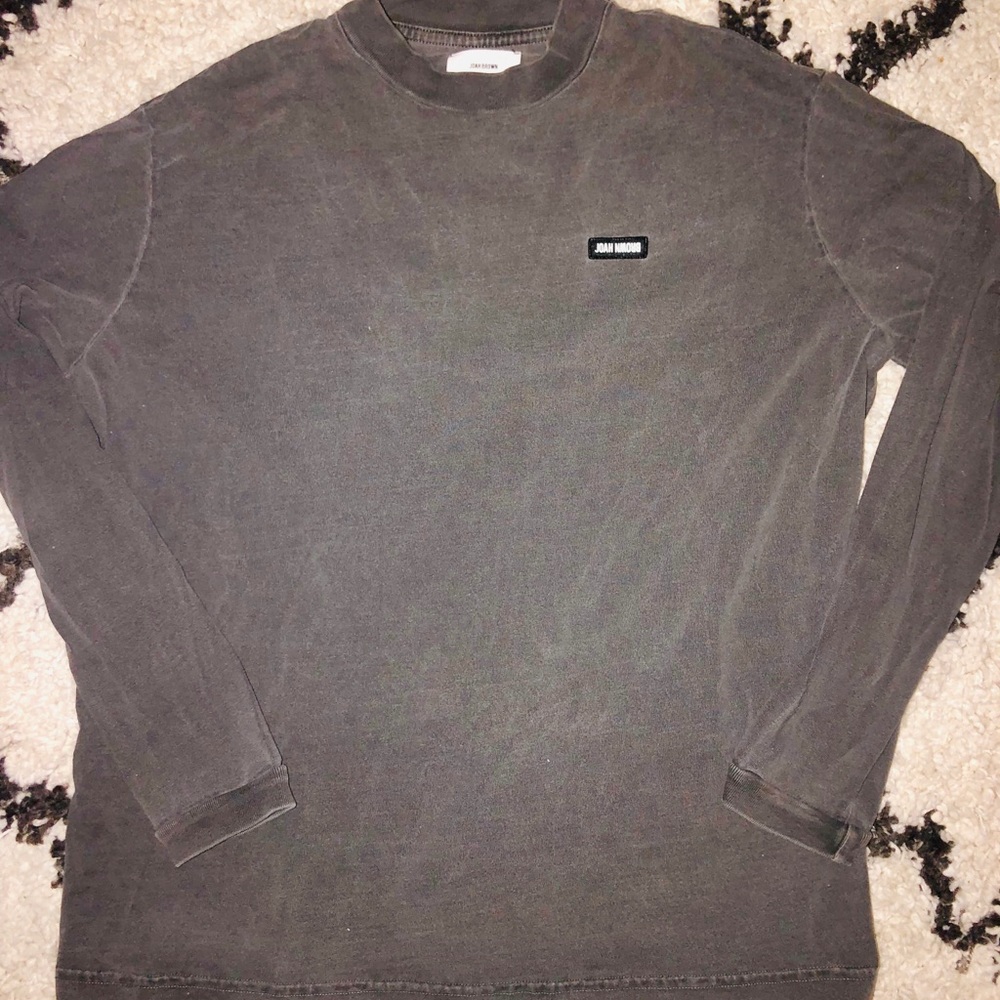 Final🔥Joah Brown Oversized Charcoal Tee